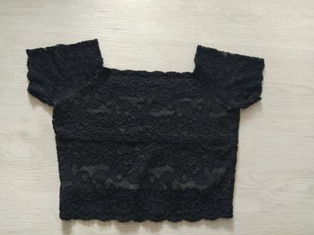 Krajkovy top xs-s, s