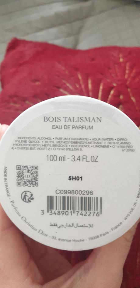 Parfem dior bois talisman, 