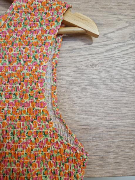 Tehotenské maxi šaty s kvietkami veľ. m, m