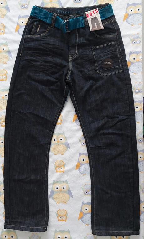 Chlapčenské rifle s opaskom veľ.146, matalan,146