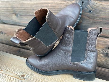 Kožené topánky h&m, h&m,37