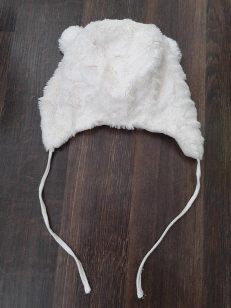 Zimná čiapočka macko, h&m,74