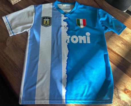 Futbalové tričko maradona č. 10, xl