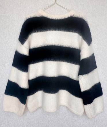 Vlnený pulóver s mohérom, h&m,xs