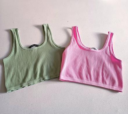 2x crop top, new yorker,m