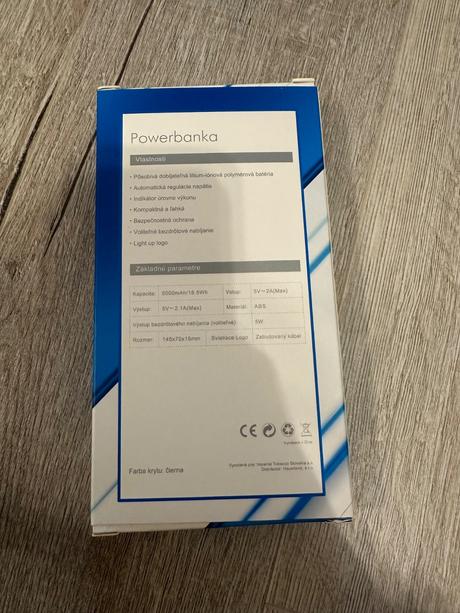 Prenosná powerbanka - nabíjačka,