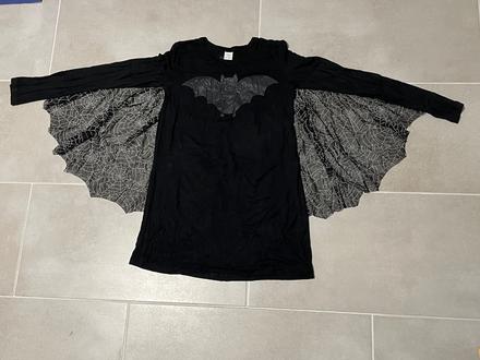 Šaty na karneval netopier 146/152 lindex,