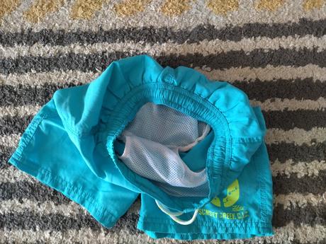 Tyrkysové plavky 122/128, dopodopo,122