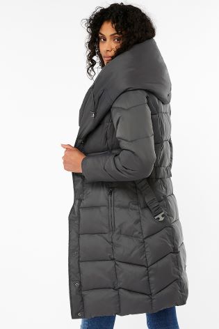 Zimný kabát s golierom, monsoon,42 / 44 / 46 / xl / xxl