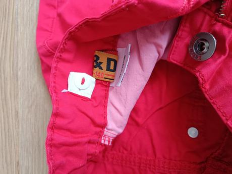 Cervene sortky 134/140, 134