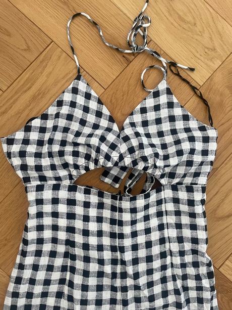 Zara gingham overal, zara,s