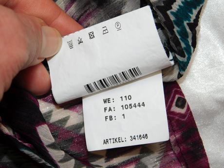 Kvalitna pekna košelova bluzka, 48