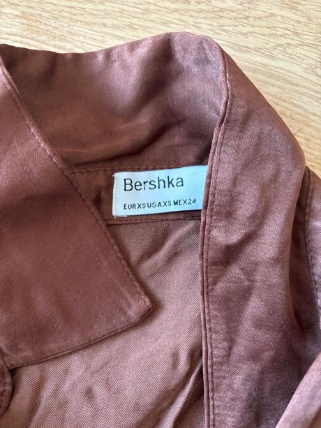 Mini saténové šaty, bershka,xs