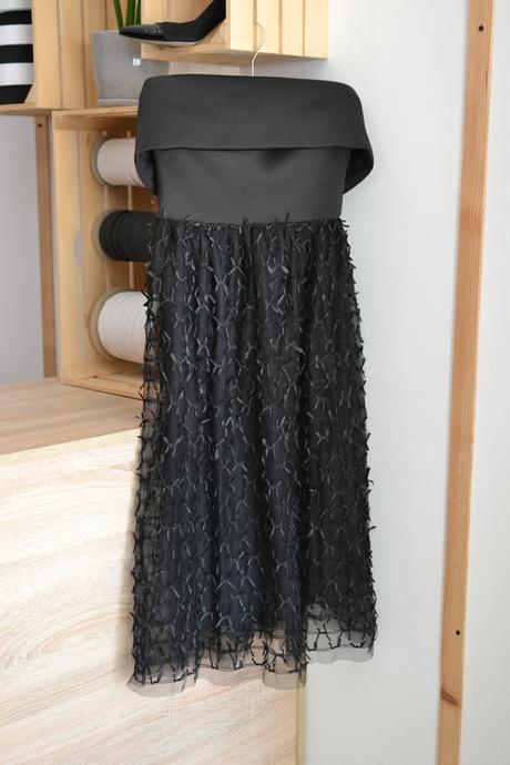 Čierne spoločenské šaty 36, 36