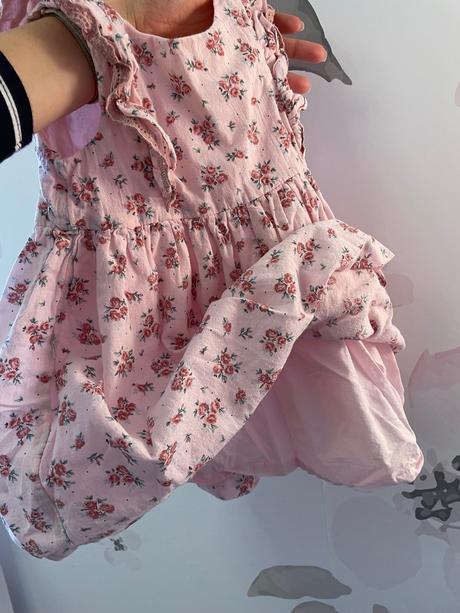 Nadychané šaty so spodničkou, h&m,92