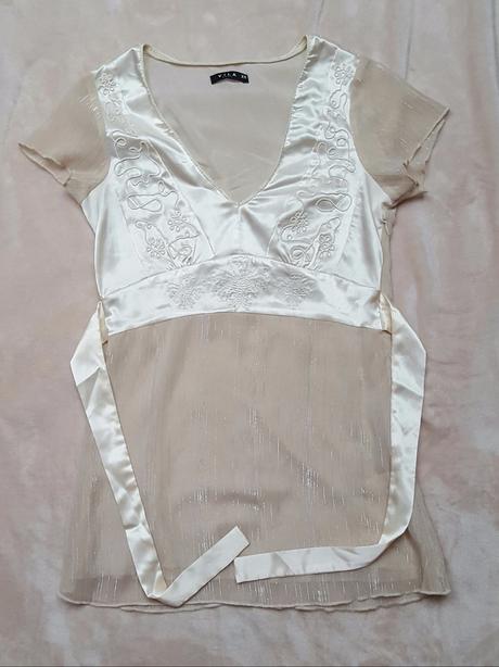 Predĺžená slávnostná blúzka, xs