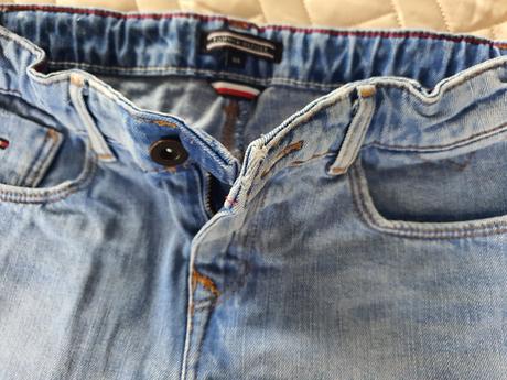 Jeans šortky 158-164, tommy hilfiger,158