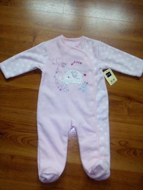 Flísový overal pre dievčatko, f&f,74