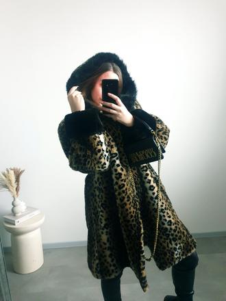 Leo štýlový kožuch xl, xl