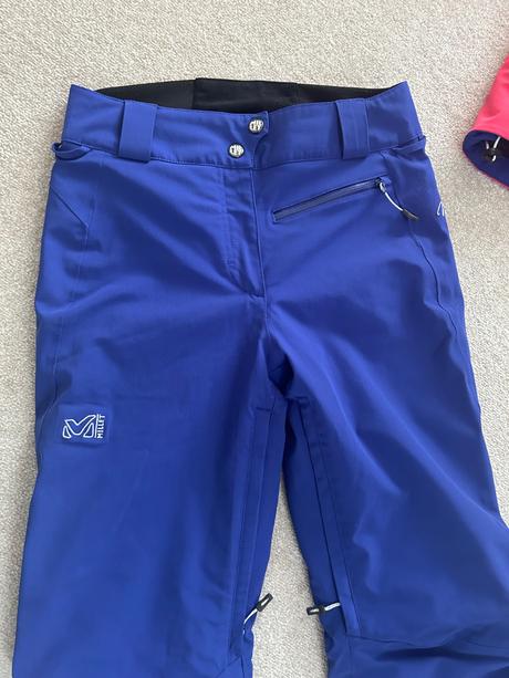 Lyžiarska bunda, oteplováky millet veľ.xs, xs