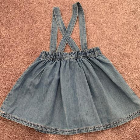 Riflová suknička s trakmi, f&f,110