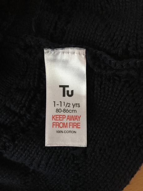 Pletené šaty značky tu, tu,80