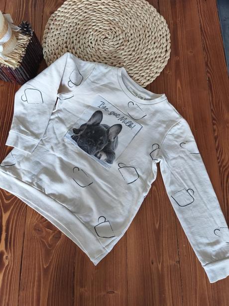 Mikinka ovs 116-122 bezova, ovs,116