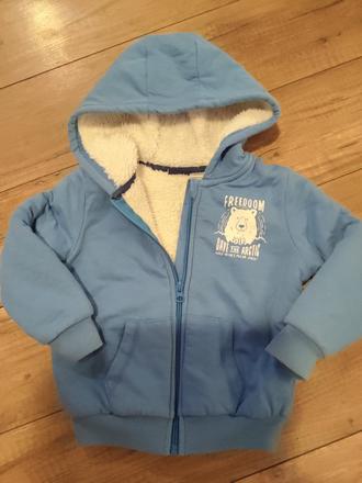 Teplučká mikina 98/104, lupilu,104