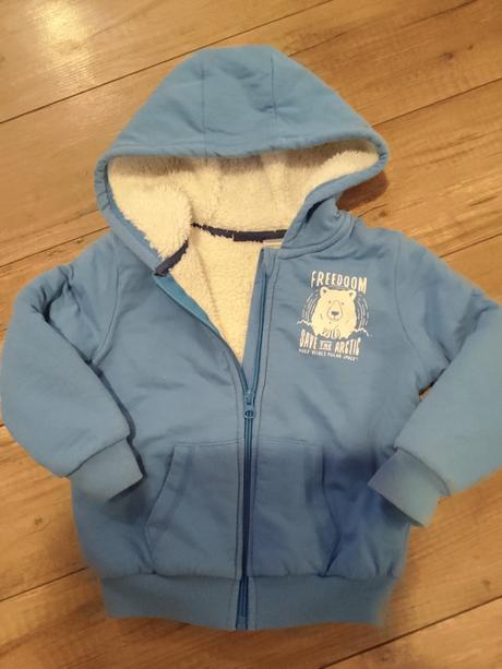 Teplučká mikina 98/104, lupilu,104