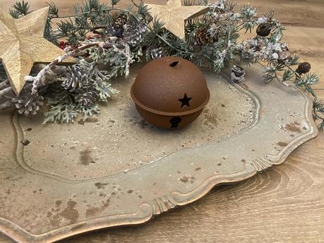 Kovová roľnička v hrdzavom odtieni, 