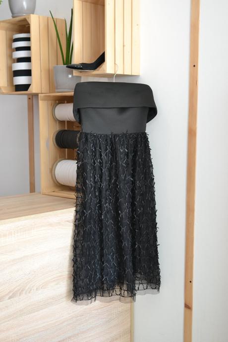 Čierne spoločenské šaty 36, 36