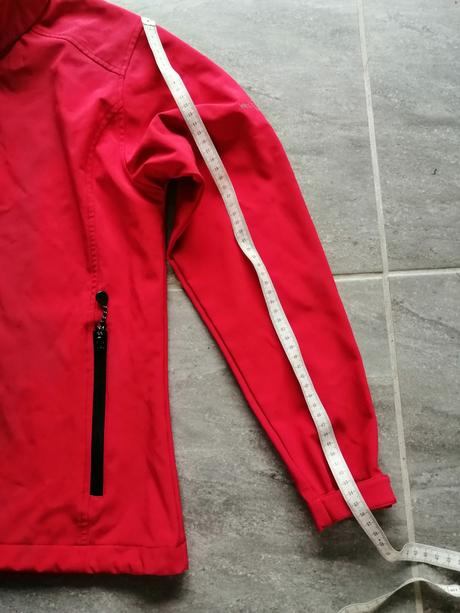 Softshell červená bunda westsidesports v36, 36