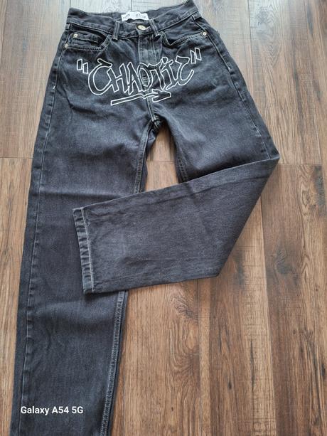 Panske baggy rifle, fishbone,xs