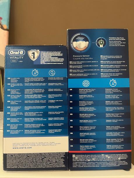 2x elektricke zubne kefky, 