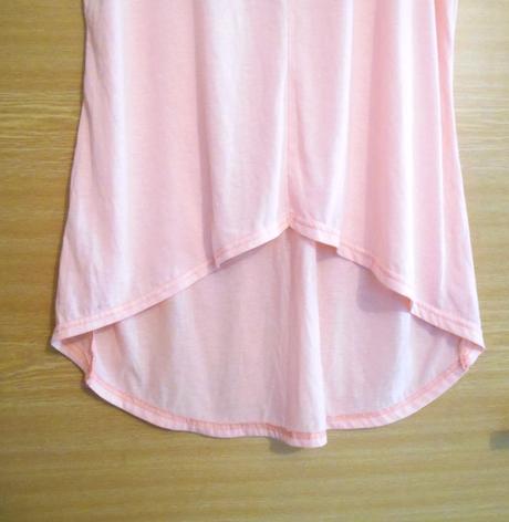 Tenučký lososový topík veľ.l, l