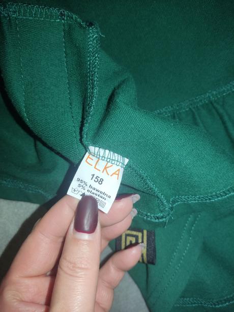 Šaty bavlnené, 158