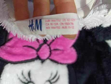 Mikina minnie moruše 146/152, h&m,146