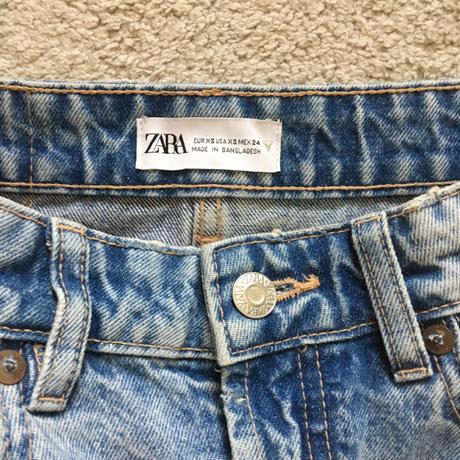 Zara mini denimová sukňa, zara,xs