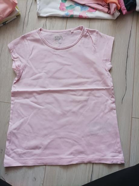 Dievčenské tričká 116/122 22kusov, reserved,116