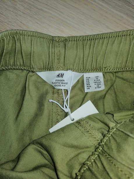 Nohavice h&m 2 ks, h&m,140
