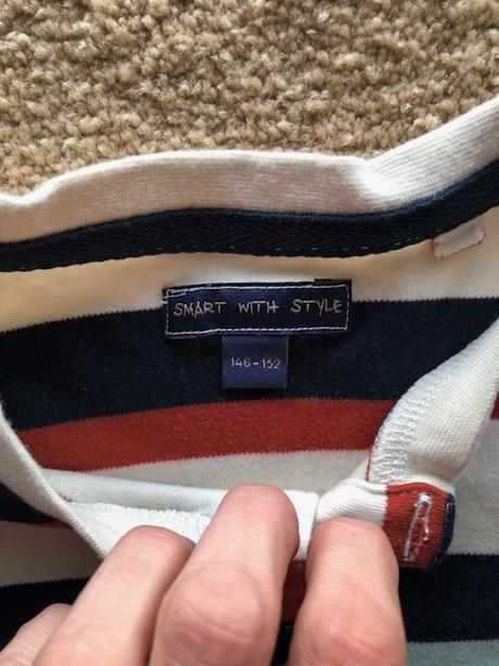 Pásikavé tričko vel.10-12r., c&a,146