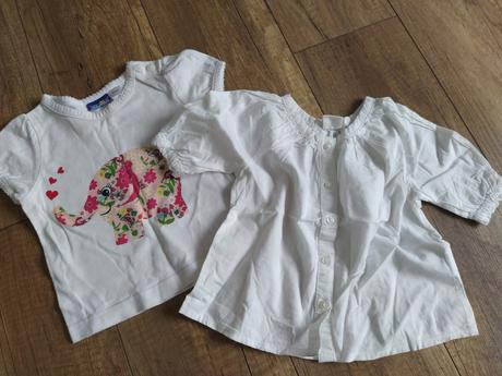 Košieľka hm + tricenko, h&m,62