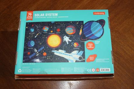 Puzzle solar system 70, 