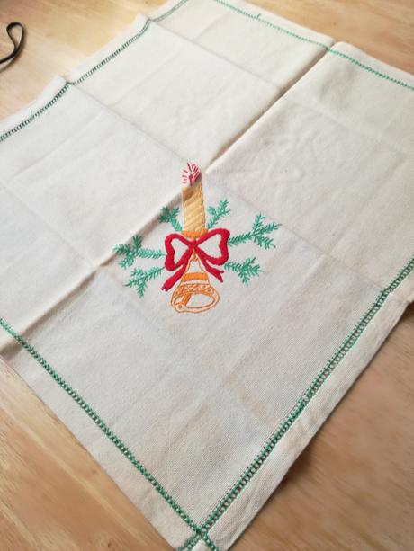 Obrus z vianočným motívom, 