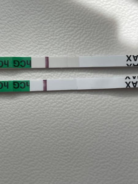 Je to duch na tehotenskom teste?