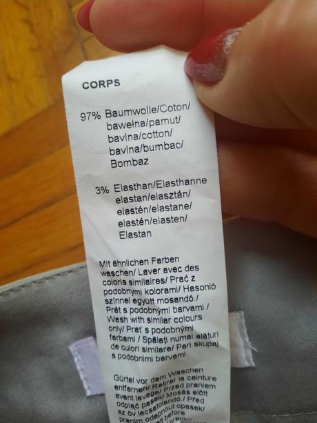 Dámske elegantné 3/4 nohavice, orsay,xs