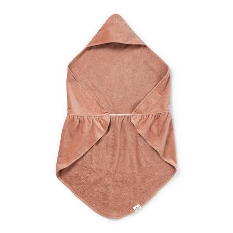 Osuška s kapucňou hooded towel faded rose, 