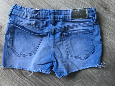 Kraťasy riflové 7-8 rokov, h&m,128