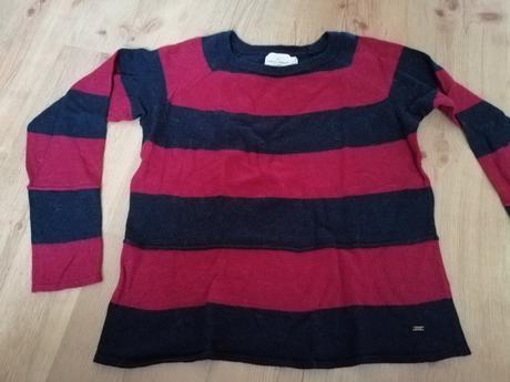 Pruhovaný sveter lindex, lindex,m