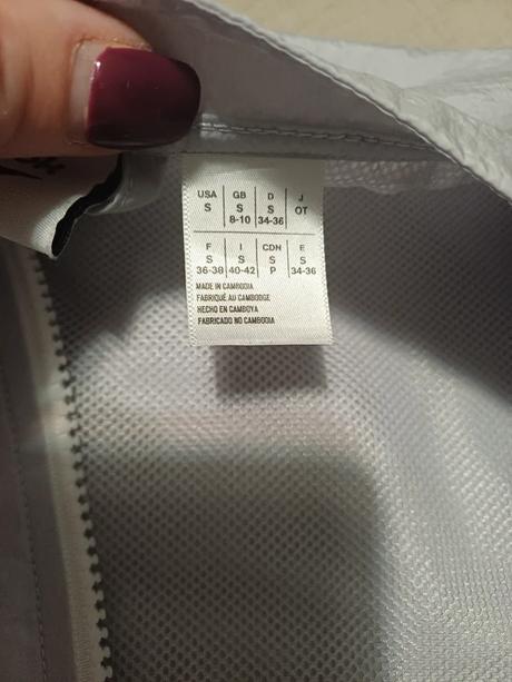 Reebok sh woven jacket č.m/l, l